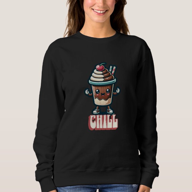Chill Chocolate Milkshake Pub Sweatshirt (Vorderseite)