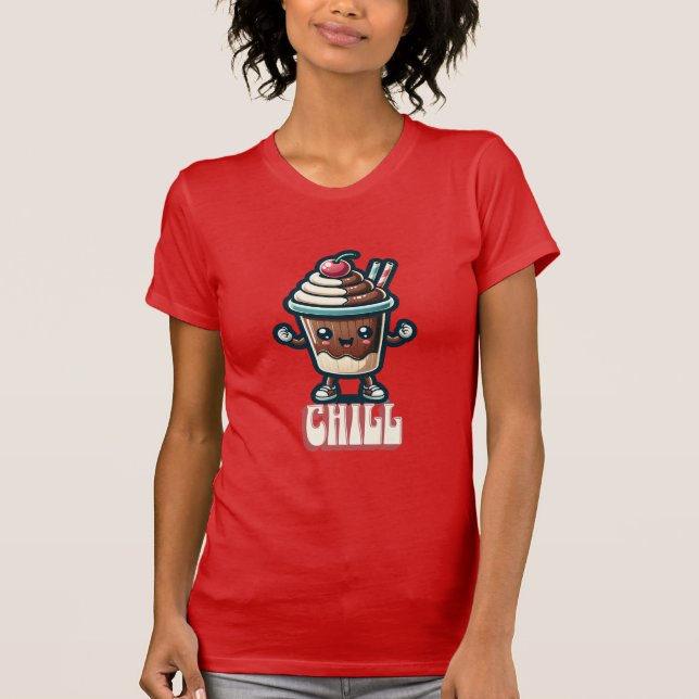 Chill Chocolate Milkshake Pub T-Shirt (Vorderseite)