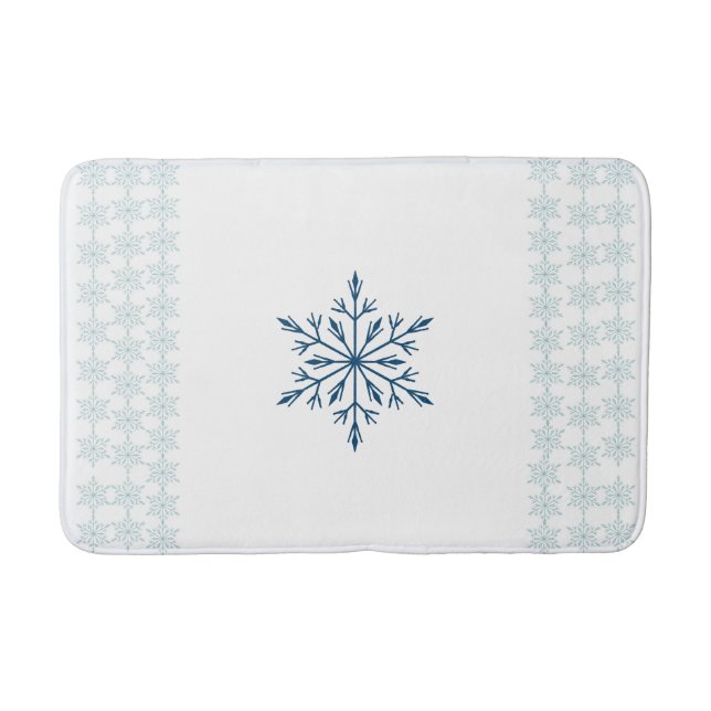 Chill & Cosy Snowflake Bath Mat Badematte (Vorderseite)