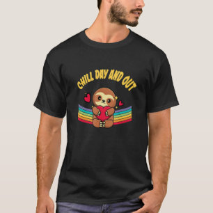 Chill Day and Out Sloth Erholung Day Lazy Off T-Shirt