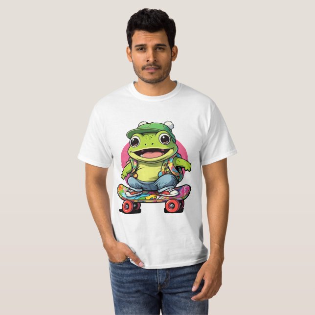 Chill Frog T-Shirt (Vorne ganz)