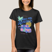 Chill Girl Summer Retro Van Design - Kalifornien V