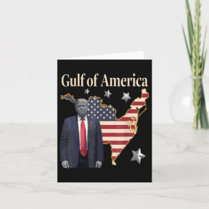 Chill Gruß aus dem Golf von Amerika Patrio Karte