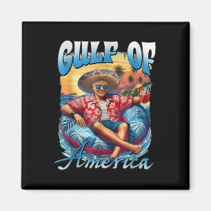 Chill Gruß aus dem Golf von Amerika Patrio Magnet