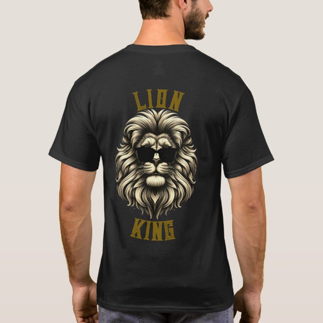 Chill Lion King T-Shirt (Rückseite)
