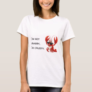 Chill Lobster T-Shirt - Cartoon Beach Style Shirt