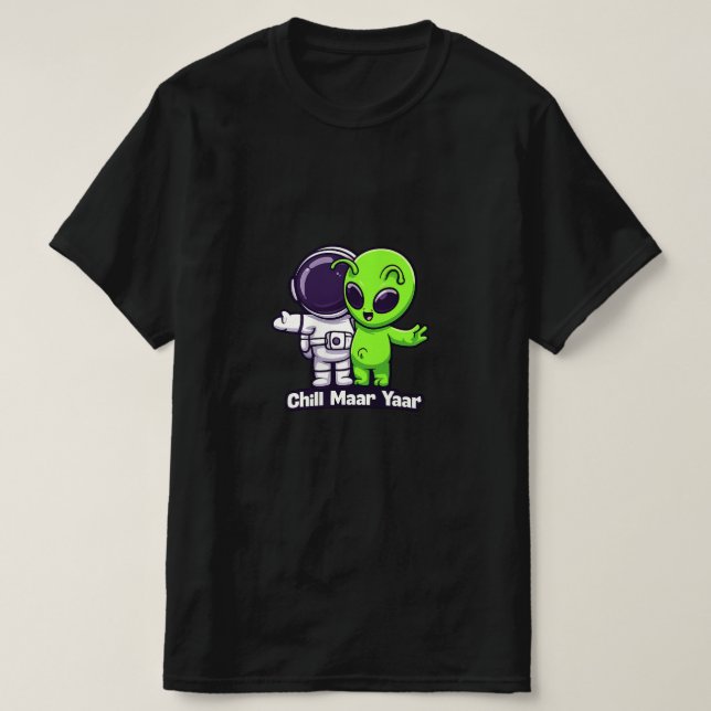 Chill Maar Yaar T-Shirt (Design vorne)