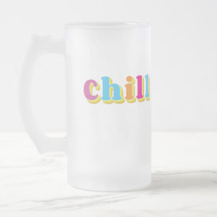 Chill Mattglas Bierglas