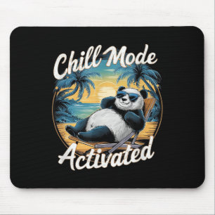 Chill-Mode aktiviert lustige Panda-Kälte in der S Mousepad