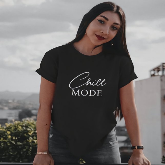 Chill Mode: Entspannte Flecken T-Shirt (Von Creator hochgeladen)