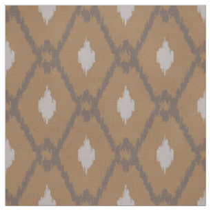 Chill-neutrales Taupe-Braunen-Diamantmuster Stoff