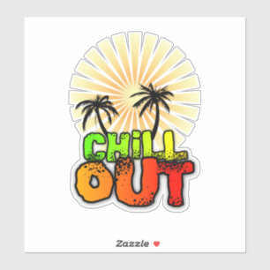 Chill Out Discal Aufkleber