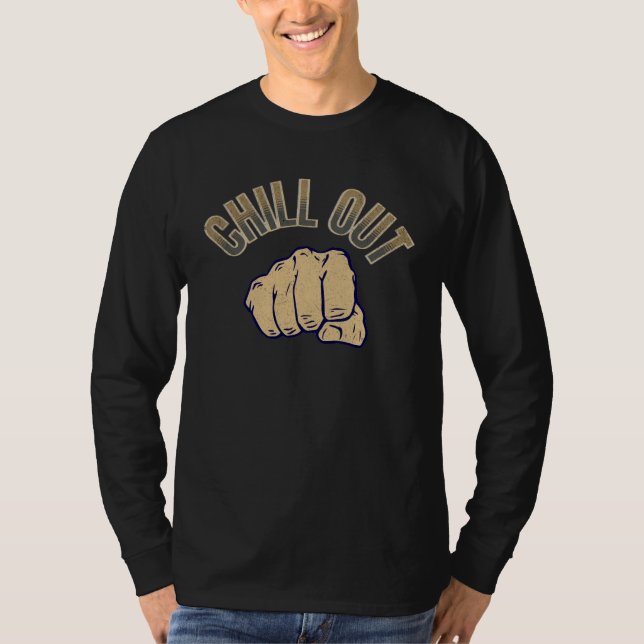 Chill Out Meditation GYM T-Shirt (Vorderseite)