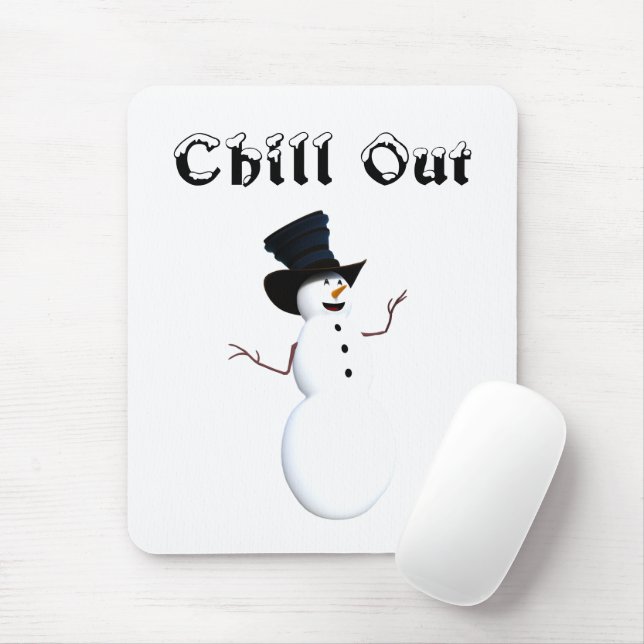 Chill Out Mouse Pad Mousepad (Mit Mouse)
