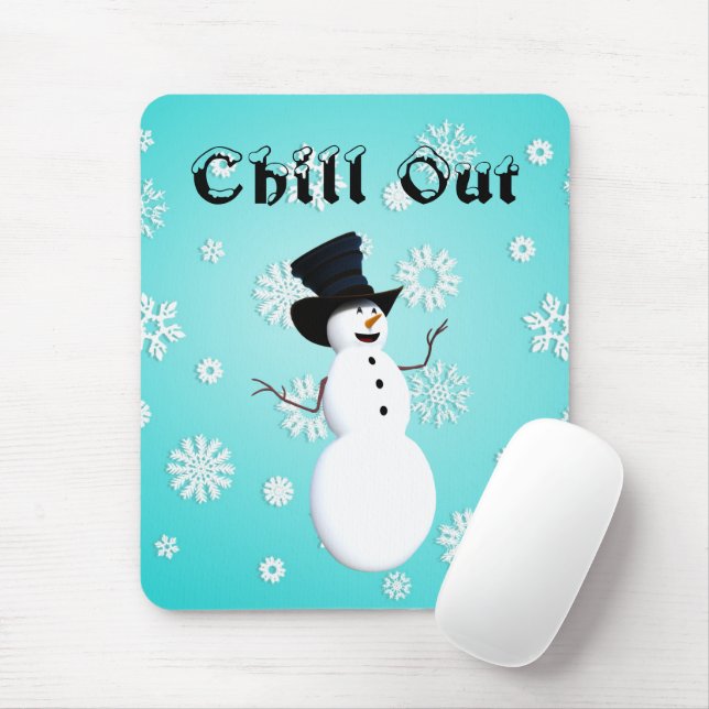 Chill Out Mouse Pad Mousepad (Mit Mouse)