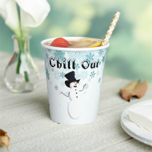 Chill Out Paper Cup Pappbecher