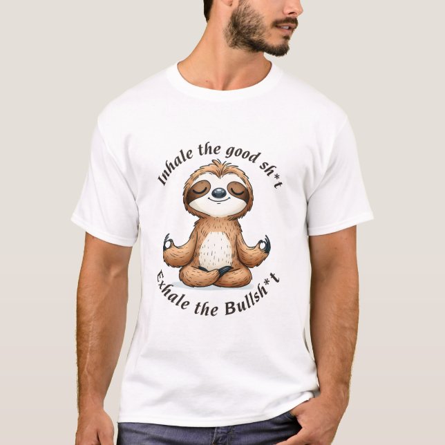 Chill Out Sloth T-Shirt (Vorderseite)