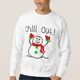 Chill Out Snowman Tshirts et cadeaux