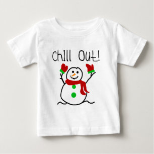 Chill Out Snowman Tshirts et cadeaux
