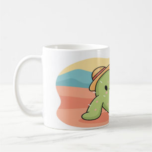 Chill Relaxing Kaktus mit Hut Tasse - Sommerwüste