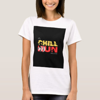 Chill Run Grafik T-Shirt - Lebendige urbane Straße
