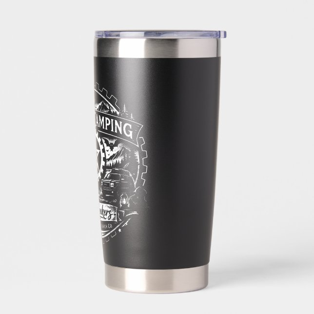 Chill Seekers Cryptid Camping Tumbler CSX Thermobecher (Links)