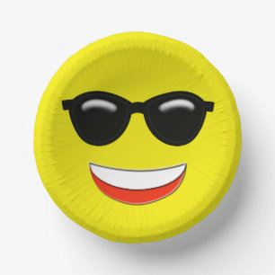 Chill Sunglasses Emoji Pappteller