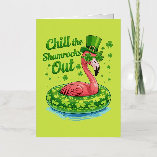 Chill The Shamrocks Out Funny  St Patrick’s Day (Vorderseite)