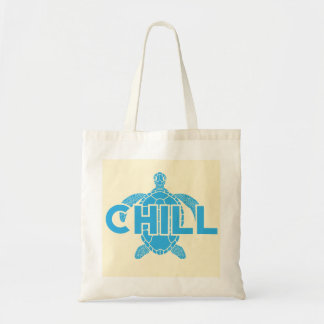 Chill Turquoise Sea Turtle Ocean Vibes Blue Summer Tragetasche