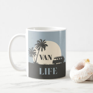 CHILL! 🌴 Van & Sonnenuntergangs-Vibes-Mug Kaffeetasse