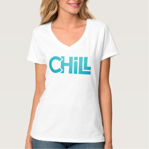 Chill Zen Minimalist Grafik T-Shirt   Meditation Y