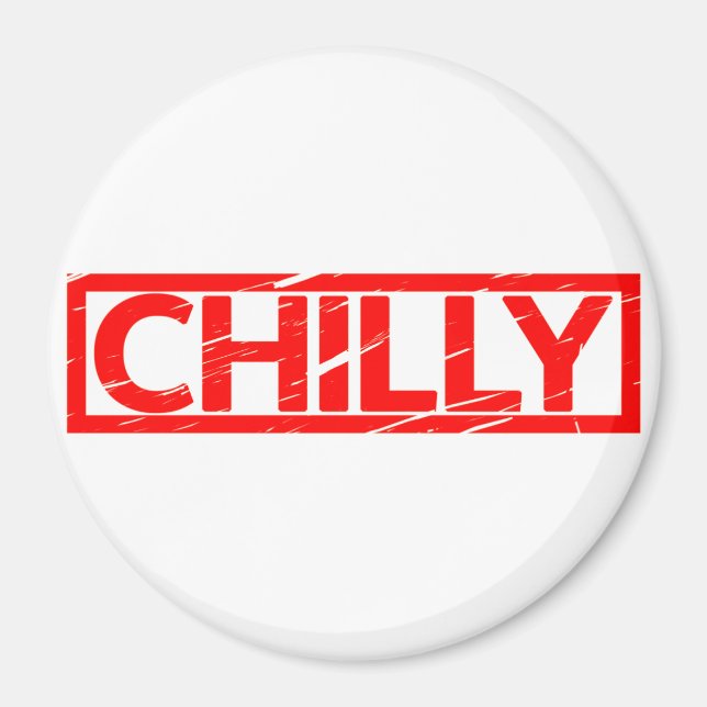Chille Briefmarke Magnet (Vorne)
