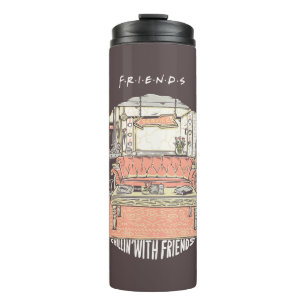 Chillen mit FRIENDS™ Cartoon Thermosbecher