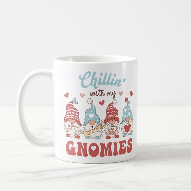 Chillen mit meinen Gnomies Kaffeetasse (Links)