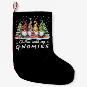 Chillen mit meinen Gnomies Weihnachtsfamilienfreun Kleiner Weihnachtsstrumpf
