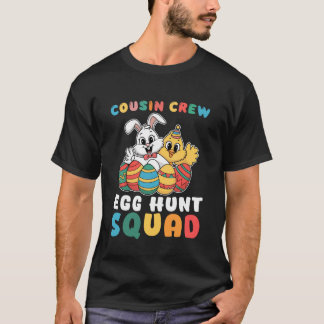 Chillen mit meiner Oster-Crew Ei-Mannschaft Hase L T-Shirt