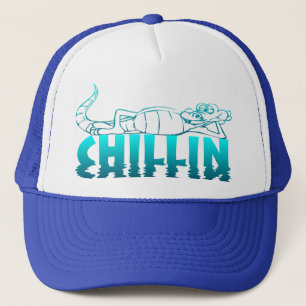 Chillin Blau-Hut Truckerkappe