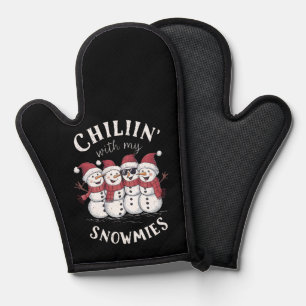Chillin de Noël Snowman avec mes neiges Cadeau