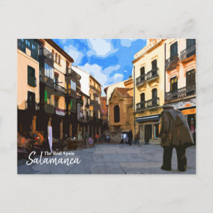 Chillin in Salamanca - Das echte Spanien Postkarte