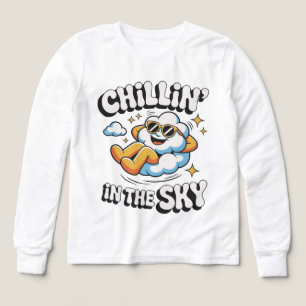 Chillin' in Sky Retro Cloud Design für den Sommer