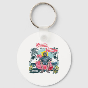 Chillin like a Felon Beach Summer Funny Trump 2024 Schlüsselanhänger