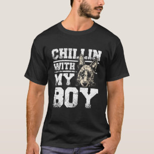 Chillin mit meinem deutschen Junghirten T-Shirt
