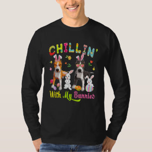 Chillin' mit meinen Bunnies Niedliche Pit Bull Hun T-Shirt