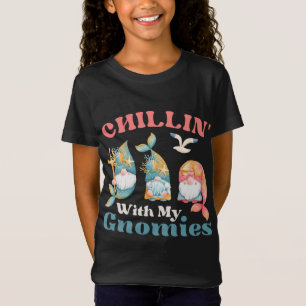 Chillin mit meinen Gnomen Meerjungfrauen T-Shirt