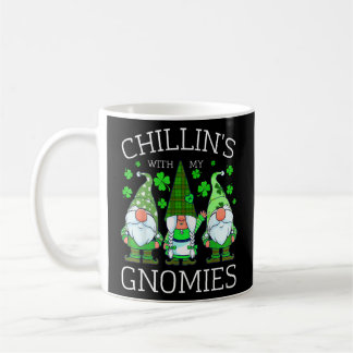 Chillin mit meinen Gnomies Buffalo Kariert St Patr Kaffeetasse