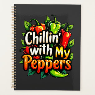 Chillin' mit meinen Paprikaschoten - Farbiger Chil Planer