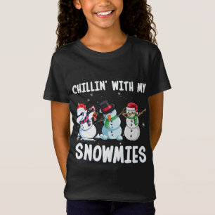 Chillin' mit My Snowmies Weihnachten Weihnachten W T-Shirt