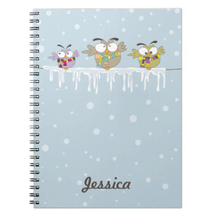 Chillin' Owls Notebook Notizblock