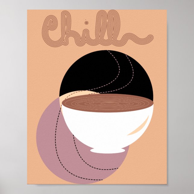 Chillin-Poster Poster (Vorne)