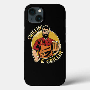 Chillin und Grillin GRILLEN Barbecue Fathers Day M Case-Mate iPhone Hülle